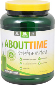 About Time Protein plus Matcha Green Tea - 1.5 lbs