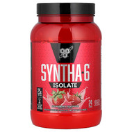 <img alt="BSN, Syntha-6 Isolate, Protein Powder Drink Mix, Strawberry Milkshake, 2.01 lbs (912 g)" title="BSN, Syntha-6 Isolate, Protein Powder Drink Mix, Strawberry Milkshake, 2.01 lbs (912 g),834266066155"