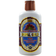 Dynamic Health  Laboratories, Certified Organic Nopal Gold, 100% Juice, 32 fl oz (946 ml)