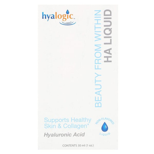 <img alt="Hyalogic, Beauty From Within, HA Liquid, Non-Flavored, 1 oz (30 ml)" title="Hyalogic, Beauty From Within, HA Liquid, Non-Flavored, 1 oz (30 ml),858259000261"