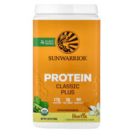 <img alt="Sunwarrior, Classic Plus Protein, Vanilla, 1.65 lb (750 g)" title="Sunwarrior, Classic Plus Protein, Vanilla, 1.65 lb (750 g),814784024219"