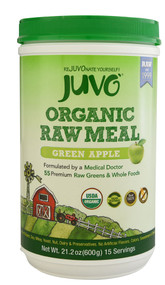 Juvo Organic Raw Meal Green Apple -- 21.2 oz