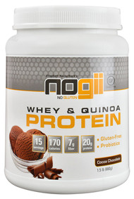 Elisabeth Hasselbecks NoGii Whey & Quinoa Protein Cocoa Chocolate - 15 Servings