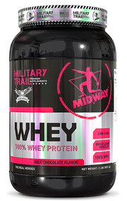 Midway Labs Military Trail Whey Milk Chocolate - 30 Servings