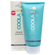 COOLA Organic Suncare Collection, Baby Mineral Sunscreen, SPF 50, Unscented Moisturizer, 3 fl oz (90 ml)