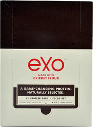 Exo, Cricket Protein Bar,  Cocoa Nut - 12 Bars