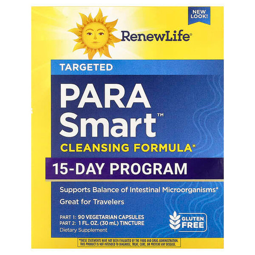 <img alt="Renew Life, ParaSmart Cleansing Formula, 15-Day Program, 2-Part" title="Renew Life, ParaSmart Cleansing Formula, 15-Day Program, 2-Part,631257320902"