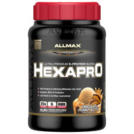 ALLMAX Nutrition, Hexapro, Ultra-Premium Protein + MCT & Coconut Oil, Chocolate Peanut Butter, 3 lbs (1.36
