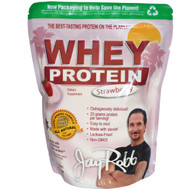 Jay Robb Whey Protein Isolate Strawberry -- 24 oz