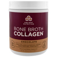 Dr. Axe / Ancient Nutrition, Knochenbr?he Kollagen, Schokolade, 18.6 oz (528 g)