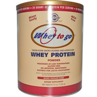 Solgar Whey To Go Whey Protein Powder Natural Chocolate -- 41 oz