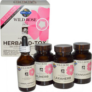 Garden of Life, Wild Rose Herbal D-Tox, 12-Day Kit, 4 Piece Kit
