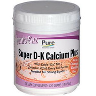 Pure Essence, Ionic-Fizz, Super D-K Calcium Plus, Orange Vanilla, 14.82 oz (420 g)
