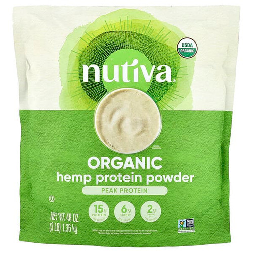 <img alt="Nutiva, Organic Hemp Protein Powder, 3 lb (1.36 kg)" title="Nutiva, Organic Hemp Protein Powder, 3 lb (1.36 kg),692752105555"