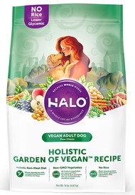 Halo Purely For Pets Vegan Garden Medley For Adults Dogs -- 10 lb