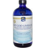 Nordic Naturals Pet Cod Liver Oil Large to Very Large Breed Dogs -- 16 fl oz
