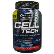 Muscletech, Cell Tech, The Most Powerful Creatine Formula, Fruit Punch, 3.09 lbs (1.40 kg)