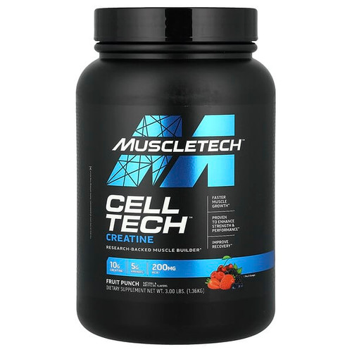 <img alt="MuscleTech, Cell-Tech Creatine, Fruit Punch, 3 lbs (1.36 kg)" title="MuscleTech, Cell-Tech Creatine, Fruit Punch, 3 lbs (1.36 kg),631656703184"