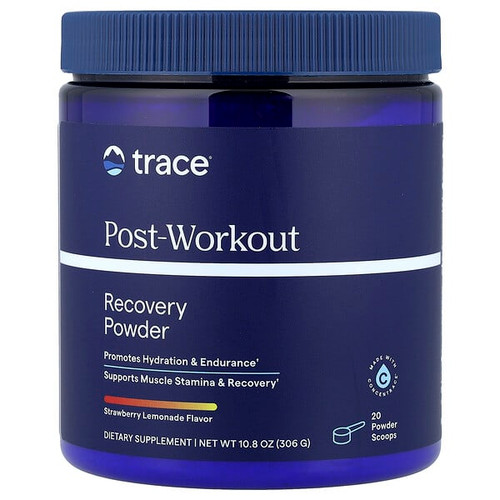 <img alt="Trace, Post-Workout, Recovery Powder, Strawberry Lemonade, 10.8 oz (306 g)" title="Trace, Post-Workout, Recovery Powder, Strawberry Lemonade, 10.8 oz (306 g),878941003288"