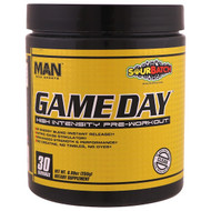 MAN Sports, Game Day, High Intensity Pre-Workout, Sour Batch, 8.99 oz (255 g)