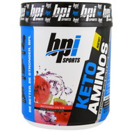 BPI Sports, Keto Aminos, Ketoogenic BHB Salts And Aminos, Watermelon Ice, 1.32 lbs (600 g)