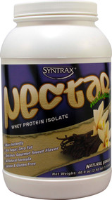 Syntrax Nectar Naturals Whey Protein Isolate Natural Vanilla - 2.5 lbs