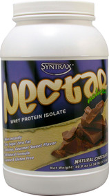 Syntrax Nectar Naturals Whey Protein Isolate Natural Chocolate -- 2.5 lbs