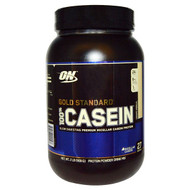 Optimum Nutrition, Gold Standard, 100% Casein, Creamy Vanilla, 2 lbs (909 g)
