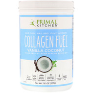 Primal Kitchen, Collagen Fuel, Grass-Fed Collagen Peptide Drink Mix, Vanilla Coconut, 13.1 oz (370 g)