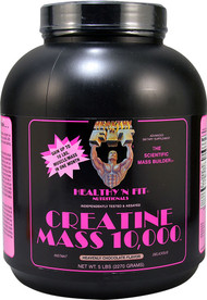 Healthy'N Fit Nutritionals Creatine Mass 10000 Heavenly Chocolate -- 5 lbs