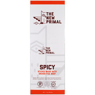 The New Primal, Grass-Fed Beef Sticks, Spicy, 20 Sticks, 1 oz Each