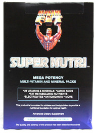 Healthy'N Fit Nutritionals Super Nutri Mega Potency Multi-Vitamin and Mineral Packs -- 30 Packets