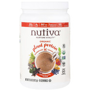 Nutiva, Organic Plant Protein, Chocolate Flavor, 21.6 oz (612 g)