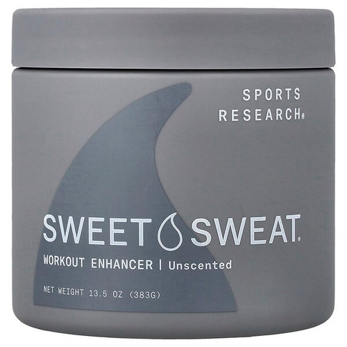 <img alt="Sports Research, Sweet Sweat, Workout Enhancer, Unscented, 13.5 oz (383 g)" title="Sports Research, Sweet Sweat, Workout Enhancer, Unscented, 13.5 oz (383 g),023249010067"