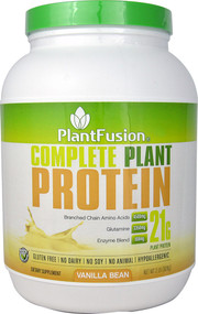 PlantFusion, Complete Protein, Creamy Vanilla Bean, 2 lb (900 g)