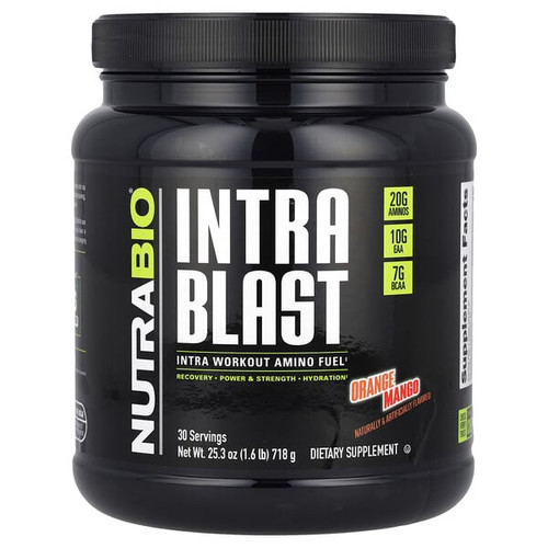 <img alt="NutraBio, Intra Blast, Intra Workout Amino Fuel, Orange Mango, 1.6 lb (718 g)" title="NutraBio, Intra Blast, Intra Workout Amino Fuel, Orange Mango, 1.6 lb (718 g),649908260606"