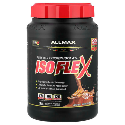 <img alt="ALLMAX, ISOFLEX, Pure Whey Protein Isolate, Caramel Macchiato, 2 lbs (907 g)" title="ALLMAX, ISOFLEX, Pure Whey Protein Isolate, Caramel Macchiato, 2 lbs (907 g),665553226194"