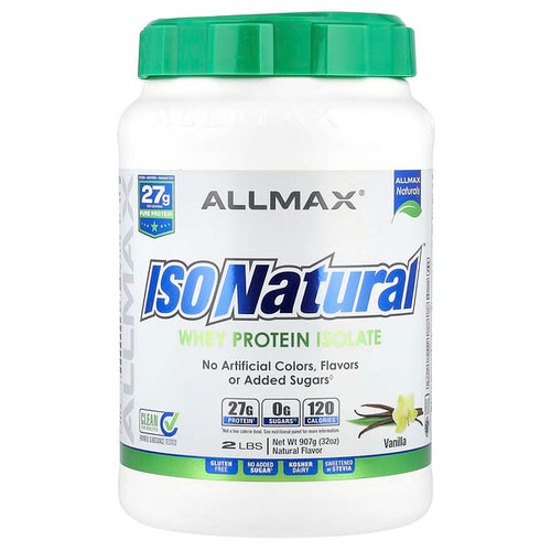<img alt="ALLMAX, ISONatural, Whey Protein Isolate, Vanilla, 2 lbs (907 g)" title="ALLMAX, ISONatural, Whey Protein Isolate, Vanilla, 2 lbs (907 g),665553223223"