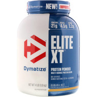 Dymatize Nutrition, Elite XT, Protein Powder, Banana Nut, 4 lb (1.8