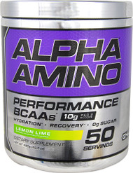 Cellucor Alpha Amino Performance BCAAs Lemon Lime - 50 Servings