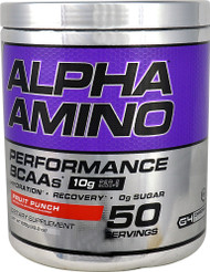 Cellucor Alpha Amino Performance BCAAs Fruit Punch - 50 Servings
