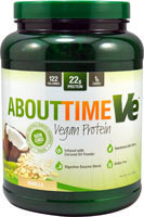About Time Vegan Protein Natural Vanilla -- 2 lbs