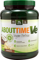 About Time Vegan Protein Chocolate -- 2 lbs
