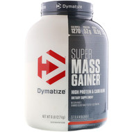 <img alt="Dymatize Nutrition, Super Mass Gainer, Strawberry, 6 lbs (2.7" title="Dymatize Nutrition, Super Mass Gainer, Strawberry, 6 lbs (2.7,705016331260"
