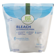 GrabGreen, Bleach Alternative Pods, Fragrance Free, 132 Loads