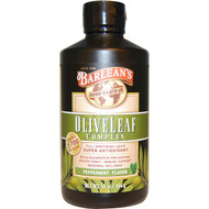 Barleans, Olive Leaf Complex, Peppermint Flavor, 16 oz (454 g)