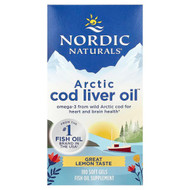 <img alt="Nordic Naturals, Arctic Cod Liver Oil, Lemon, 180 Soft Gels" title="Nordic Naturals, Arctic Cod Liver Oil, Lemon, 180 Soft Gels,768990578854"