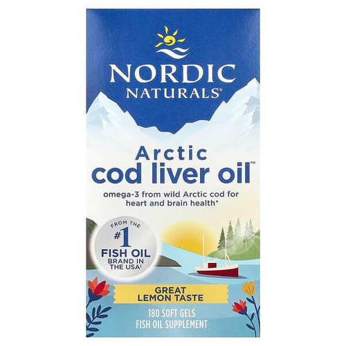 <img alt="Nordic Naturals, Arctic Cod Liver Oil, Lemon, 180 Soft Gels" title="Nordic Naturals, Arctic Cod Liver Oil, Lemon, 180 Soft Gels,768990578854"