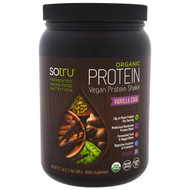 SoTru, Organic Vegan Protein Shake, Vanilla Chai, 17.7 oz (504 g)