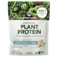 <img alt="PlantFusion, Organic Plant Protein, Creamy Vanilla Bean, 21.4 oz (609 g)" title="PlantFusion, Organic Plant Protein, Creamy Vanilla Bean, 21.4 oz (609 g),855560002359"